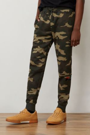 FILA Shockwave Joggers Camo / Red / Black,Mens Clothing | CA.ZFRUOG510